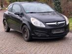 Opel Corsa 1.2 Benzine / Airco / 1000€ zo meenemen, Auto's, Opel, Zwart, Zwart, Bedrijf, Euro 4
