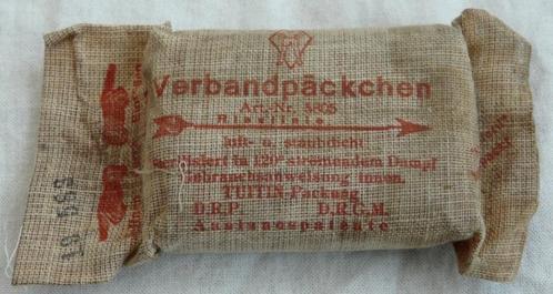 Verband Pakje / Verbandpäckchen, WH / Heer, jaren'30/'40.(1), Verzamelen, Militaria | Tweede Wereldoorlog, Landmacht, Overige typen
