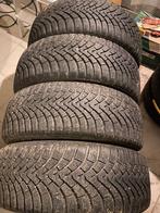 Kit complet de 4 pneus hiver montés sur jante 5 trous, Antiek en Kunst, Ophalen