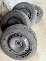 4 winterbanden op stalen velg 205/50R16, Auto-onderdelen, Ophalen, Winterbanden