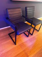 Lot 6 chaises, Enlèvement, Utilisé, Gris, Cuir