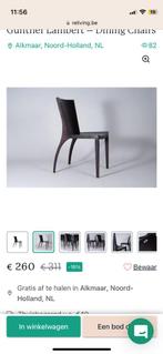 Design stoelen / chairs Gunther Lambert, Huis en Inrichting, Stoelen, Ophalen of Verzenden