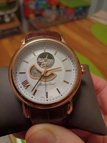 Swiss Mathey Tissot automatisch horloge Open Heart beschikbaar voor biedingen