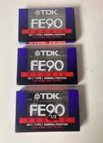 3 Audio cassettes TDK nieuw sealed, Ophalen of Verzenden, Nieuw in verpakking