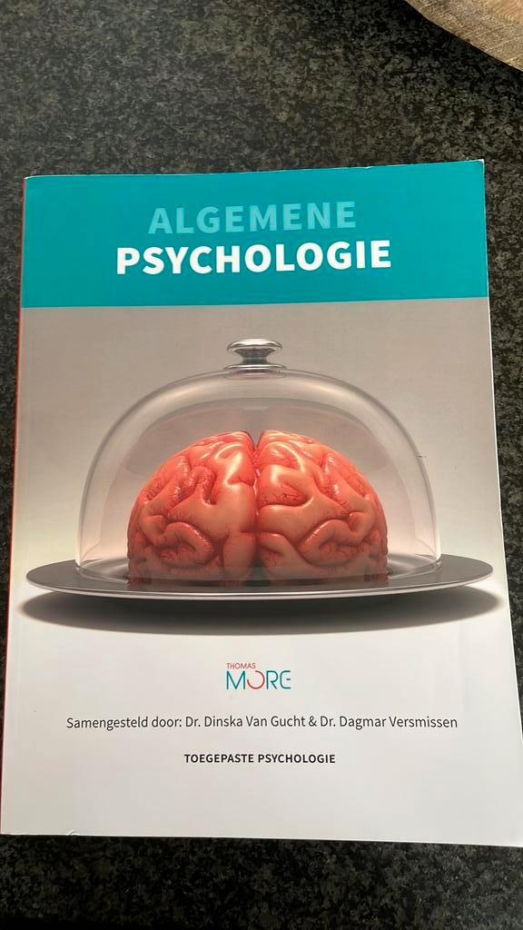 Algemene psychologie custom uitgave, Boeken, Schoolboeken, Gelezen, Overige vakken, Overige niveaus, Ophalen of Verzenden