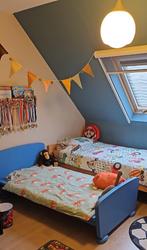 Peuterbed, Maison & Meubles, Chambre à coucher | Lits, Enlèvement, Utilisé, Bleu