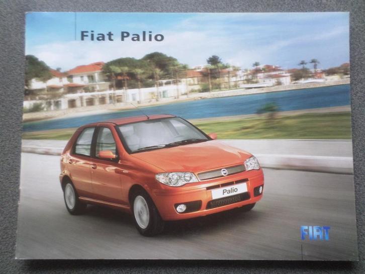 Fiat Palio Brochure, Boeken, Auto's | Folders en Tijdschriften, Ophalen of Verzenden