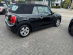 Mini Cooper cabrio 1.5 benzine, Auto's, Voorwielaandrijving, 4 zetels, Cabriolet, Leder