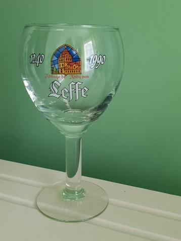 Vintage Leffe bierglas / collector's item / 2 stuks beschikbaar voor biedingen