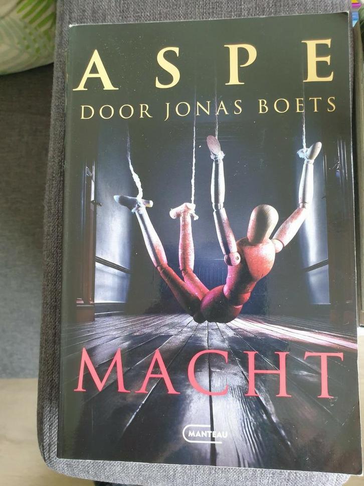 ASPE door Jonas Boets - Macht. Editie 2024, Boeken, Thrillers, Zo goed als nieuw, Ophalen of Verzenden