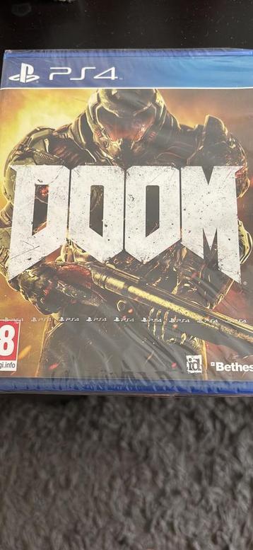 PS4 game DOOM, NIEUW IN VERPAKKING beschikbaar voor biedingen