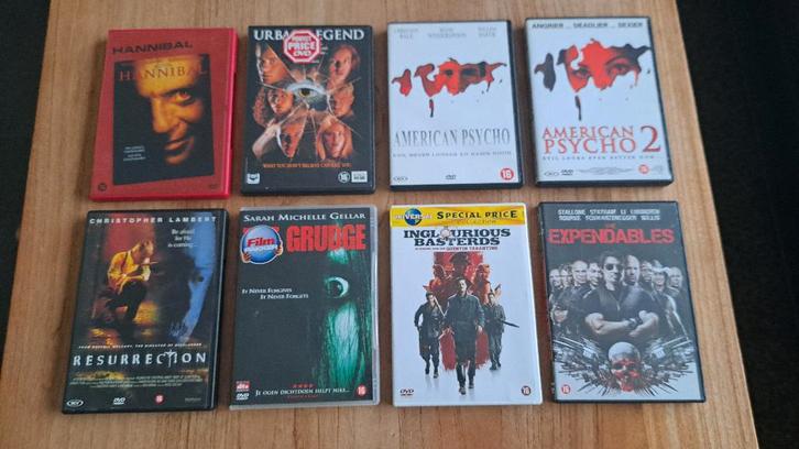 DVD-pakket uit mijn collectie – Actie/Spanning 1, Cd's en Dvd's, Dvd's | Actie, Zo goed als nieuw, Actie, Ophalen