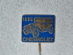 SP1948 Speldje 1925 Chevrolet blauw, Collections, Broches, Pins & Badges, Utilisé, Enlèvement ou Envoi