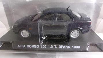ALFA 156 1.8 T SPARK.BLEU MARINE CARABINIERS.1/43 NEW beschikbaar voor biedingen