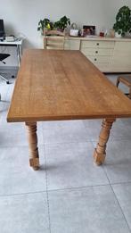 Tafel met stoelen, Huis en Inrichting, Tafels | Eettafels, Ophalen, Gebruikt, Klassiek, 200 cm of meer