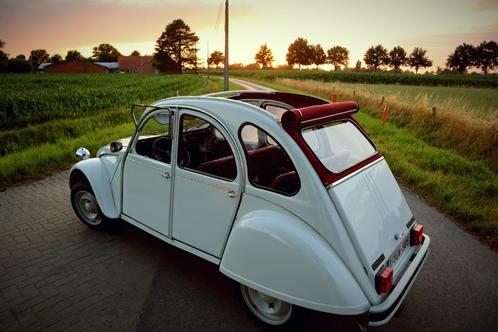 Citroën 2CV spécial magnifiek 1986 Belgische wagen, Auto's, Citroën, Particulier, 2CV, Mistlampen, Open dak, Benzine, Cabriolet
