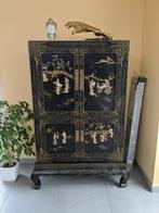 Chinese kast met achterwand zeer mooie staat 150x90x50, Antiek en Kunst, Ophalen