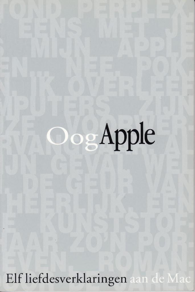 OogApple (11 liefdesverklaringen aan de Mac), Boeken, Informatica en Computer, Nieuw, Overige onderwerpen, Ophalen of Verzenden