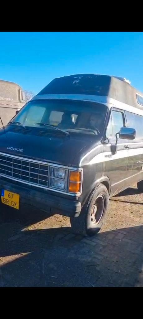 Dodge B300 1979 LPG, Caravanes & Camping, Camping-cars, Particulier, LPG, Enlèvement