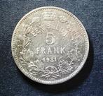 1 belga, 5 frank 1931 VL pos. B - Albert I, Postzegels en Munten, Verzenden, Losse munt