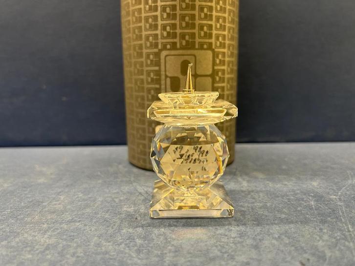 Swarovski Pin kandelaar Nr 103, Verzamelen, Swarovski, Nieuw, Figuurtje, Ophalen of Verzenden