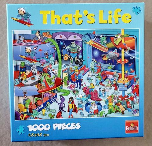 Puzzel That's Life 1000 st "Museum of the future", Hobby & Loisirs créatifs, Sport cérébral & Puzzles, Comme neuf, Puzzle, 500 à 1500 pièces