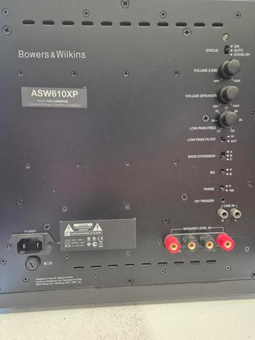 Subwoofer b&w, Enlèvement, Comme neuf, Subwoofer