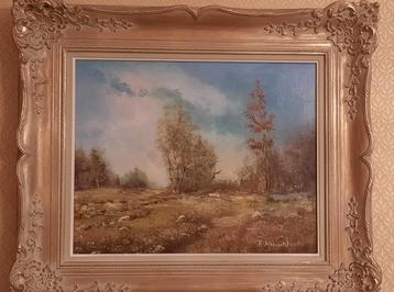 schilderij jaren '70 - Galoustchenko beschikbaar voor biedingen
