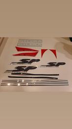 Gilera runner sp stickerset stickers rood oranje orange, Ophalen of Verzenden, Frame