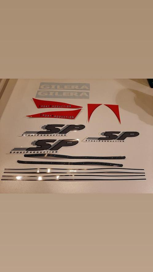 Gilera runner sp stickerset stickers rood oranje orange, Fietsen en Brommers, Brommeronderdelen | Scooters, Frame, Ophalen of Verzenden