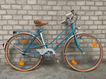 Perfecte damesfiets Lugano - vintage 3-versnellingen