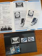 ** Eerste maanlanding 1508 en bl 46 met uitgifteblaadje, Postzegels en Munten, Ophalen of Verzenden, Postfris