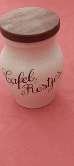 Restjespot 17cm hoogte porselein, Enlèvement ou Envoi, Comme neuf