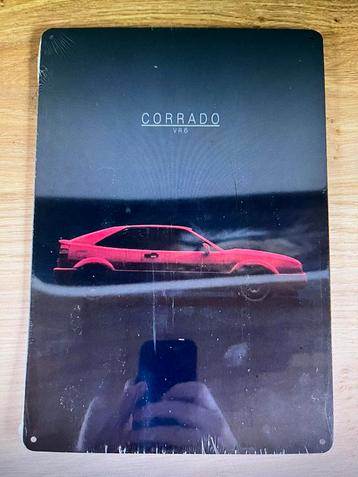 Plaque metallique VW Corrado beschikbaar voor biedingen