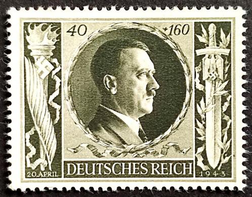 Dt.Reich: Verjaardagszegel A.Hitler1943 POSTFRIS, Timbres & Monnaies, Timbres | Europe | Allemagne, Non oblitéré, Autres périodes