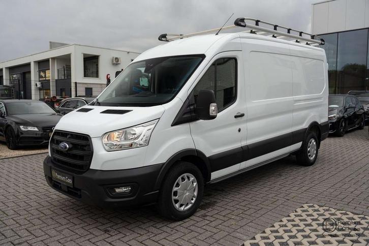 Ford Transit Trend 350L 2.0TD L2 130pk! Airco, Ladder!Trekha, Auto's, Ford, Bedrijf, Te koop, Transit, ABS, Airbags, Airconditioning