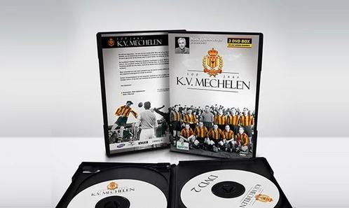 Unieke dvd-box (3discs) 100 jaar kv mechelen (2004), Collections, Articles de Sport & Football, Comme neuf, Autres types, Enlèvement ou Envoi