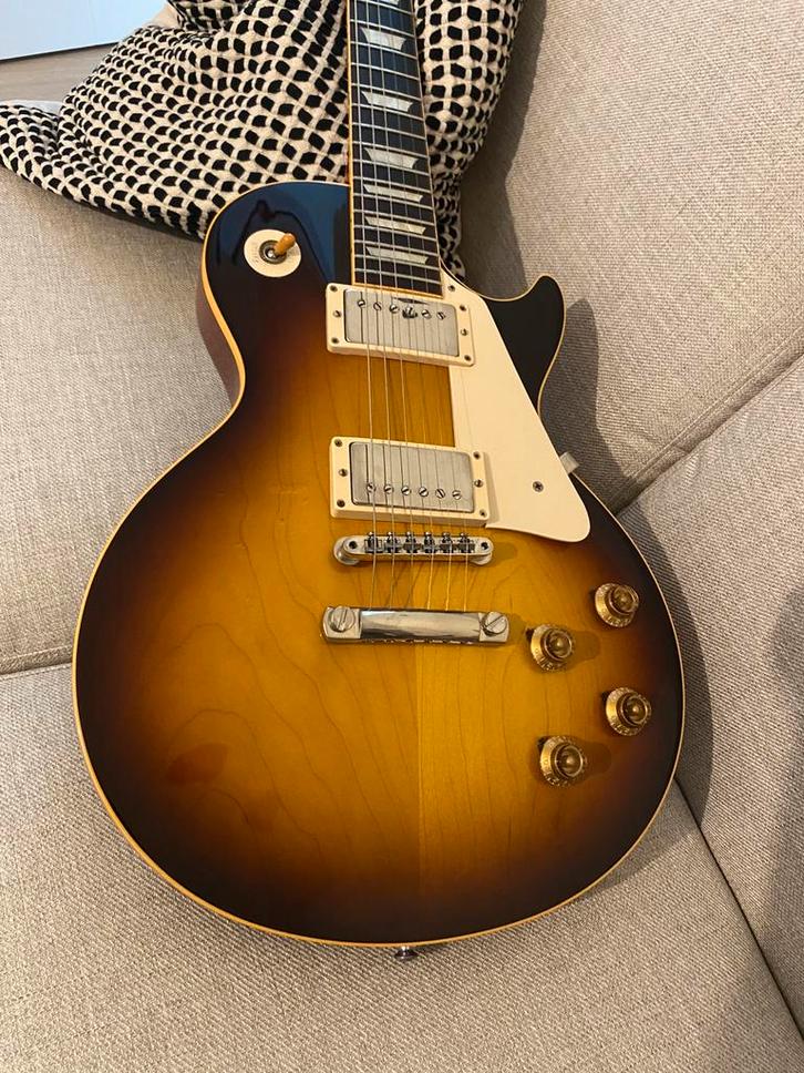 Gibson Custom Shop 1958 reissue Les Paul VOS te koop!, Muziek en Instrumenten, Snaarinstrumenten | Gitaren | Elektrisch, Gebruikt