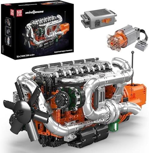 Mould King  vrachtwagen motorbouwset GRATIS LEVERING, Hobby en Vrije tijd, Modelbouw | Overige, Nieuw, Verzenden