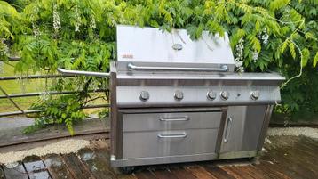 CSPS grand barbecue BBQ à gaz, 3000€ neuf beschikbaar voor biedingen
