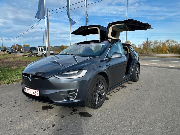 Tesla Model X 100D – 7 zitplaatsen, Auto's, Tesla, Particulier, Model X, Trekhaak, Elektrisch, SUV of Terreinwagen, Ophalen