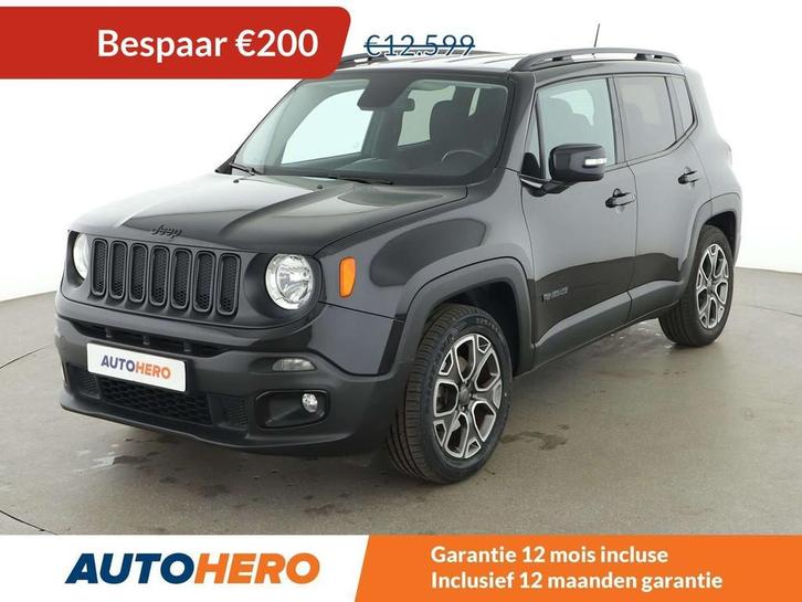 Jeep Renegade 1.6 Longitude FWD (bj 2017), Auto's, Jeep, Te koop, Renegade, ABS, Airbags, Airconditioning, Bluetooth, Boordcomputer