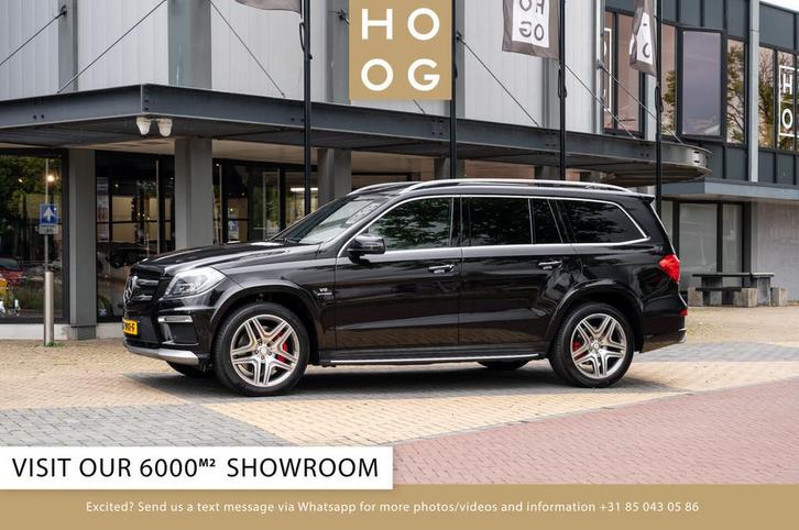 Mercedes-Benz GL-Klasse AMG 63 | 7 persoons (bj 2013), Auto's, Mercedes-Benz, Bedrijf, Te koop, GL, Lederen bekleding, Benzine