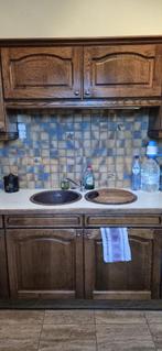 Keuken, Huis en Inrichting, Keuken | Complete keukens, Ophalen, Gebruikt, Bruin, Hoekkeuken