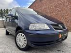 Volkswagen Sharan 1.9tdi "BLANCO KEURING" 7 plaatsen, Auto's, Voorwielaandrijving, Zwart, 4 cilinders, Blauw