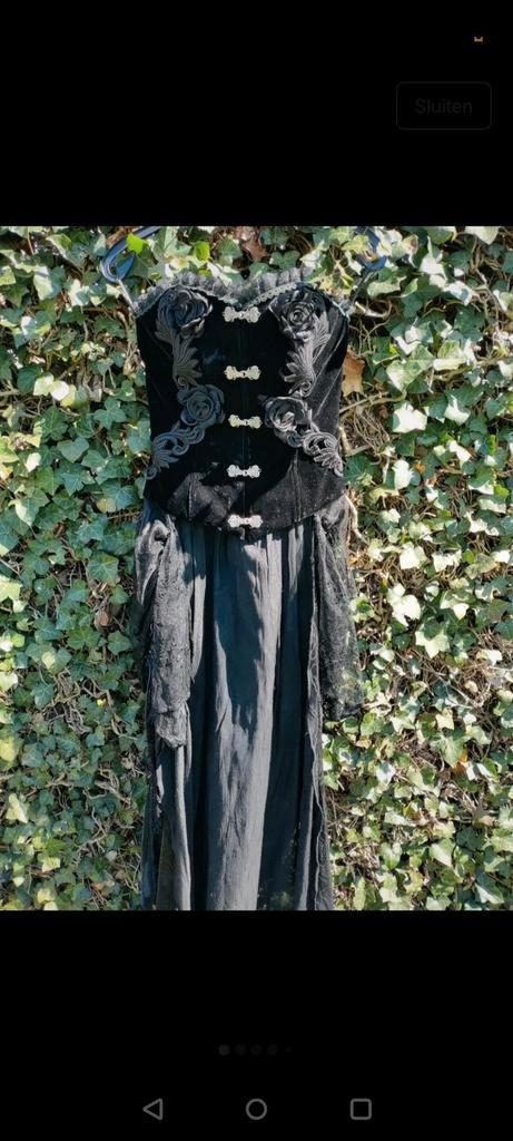 Prachtige korsetjurk van Punkrave maat S, Kleding | Dames, Gelegenheidskleding, Zo goed als nieuw, Ophalen of Verzenden