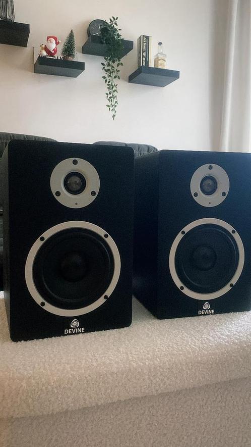 Studio monitor, speakers ( Devine MR-5A ), Audio, Tv en Foto, Luidsprekerboxen, Zo goed als nieuw, Ophalen