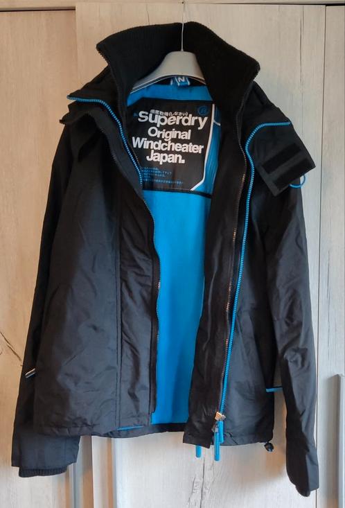 Veste Superdry Windcheater XS, Vêtements | Hommes, Vestes | Hiver, Comme neuf, Autres tailles, Noir, Enlèvement