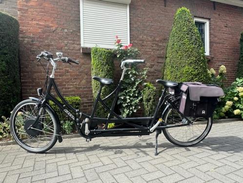 Azor Elektrische Tandem - Vouwbaar Frame, 1 jaar garantie, Fietsen en Brommers, Fietsen | Tandems, Zo goed als nieuw, Minder dan 10 versnellingen