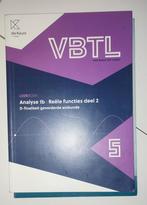 VBTL 5 de jaar | Leerboek Analyse 1b Reële functies deel 2, Boeken, Ophalen of Verzenden, Nieuw